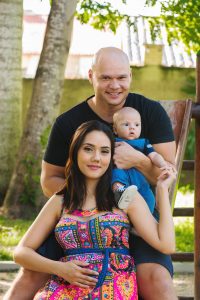 familienfotos brasilianische Familie