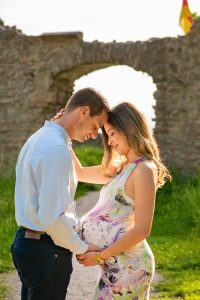 Schwangerschaft Fotoshooting in Offenburg mit einem wunderschönen Paar in Oberkirch