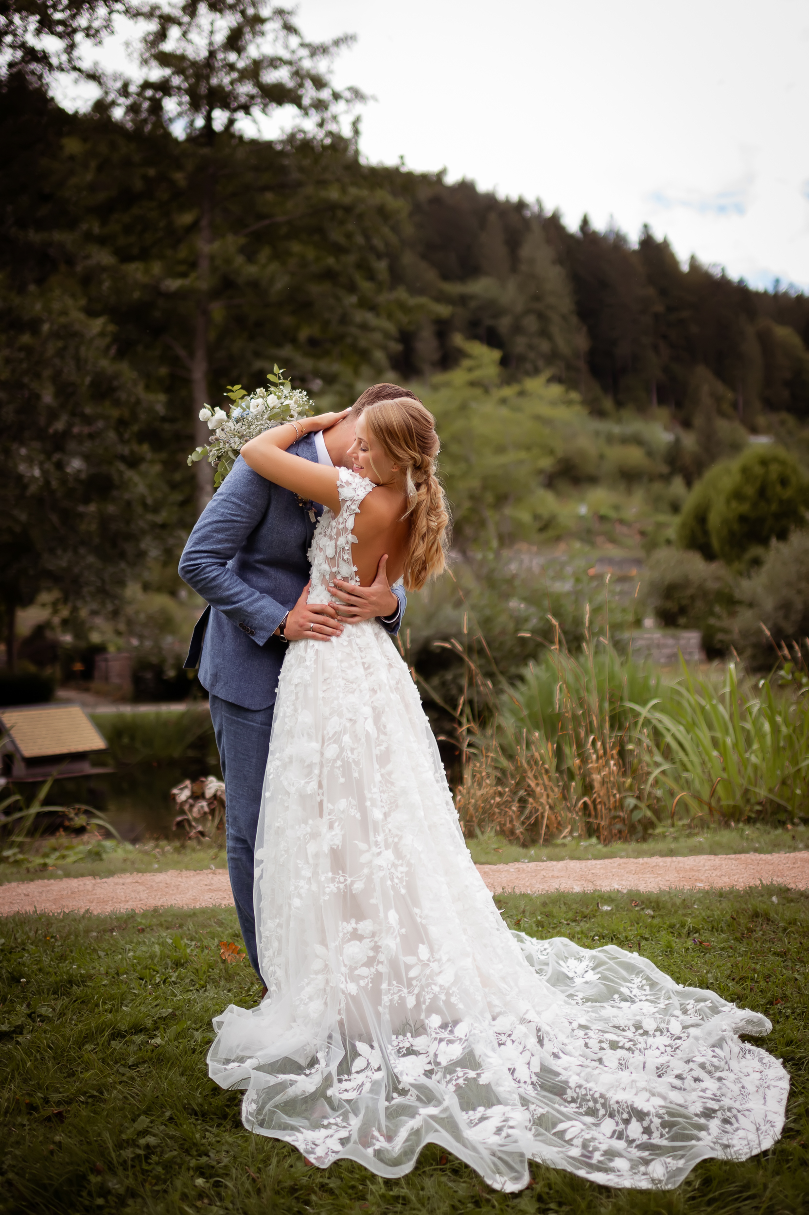 Brautpaar Fotoshooting im Schwarzwald